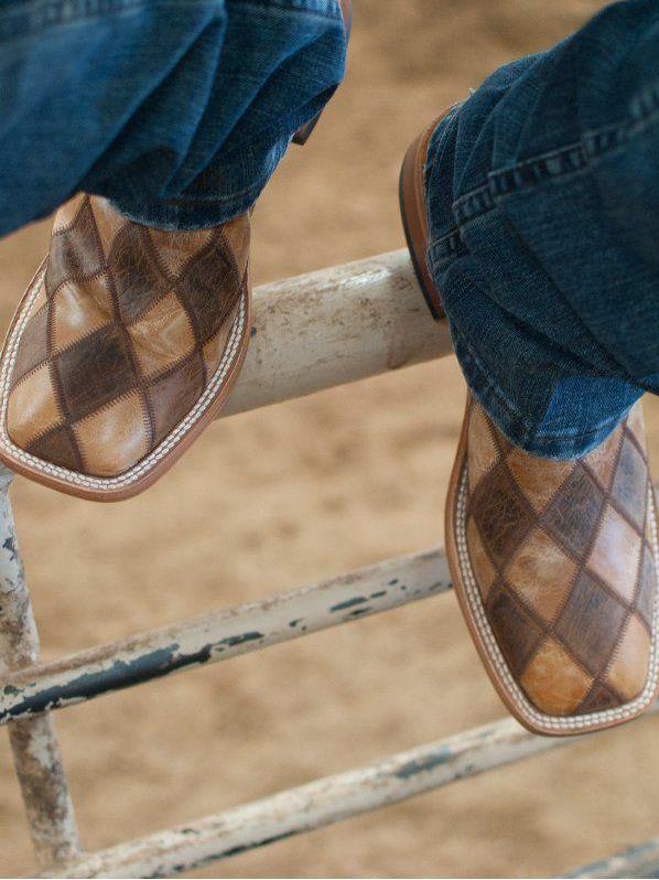 Patchwork Cowboy Boots