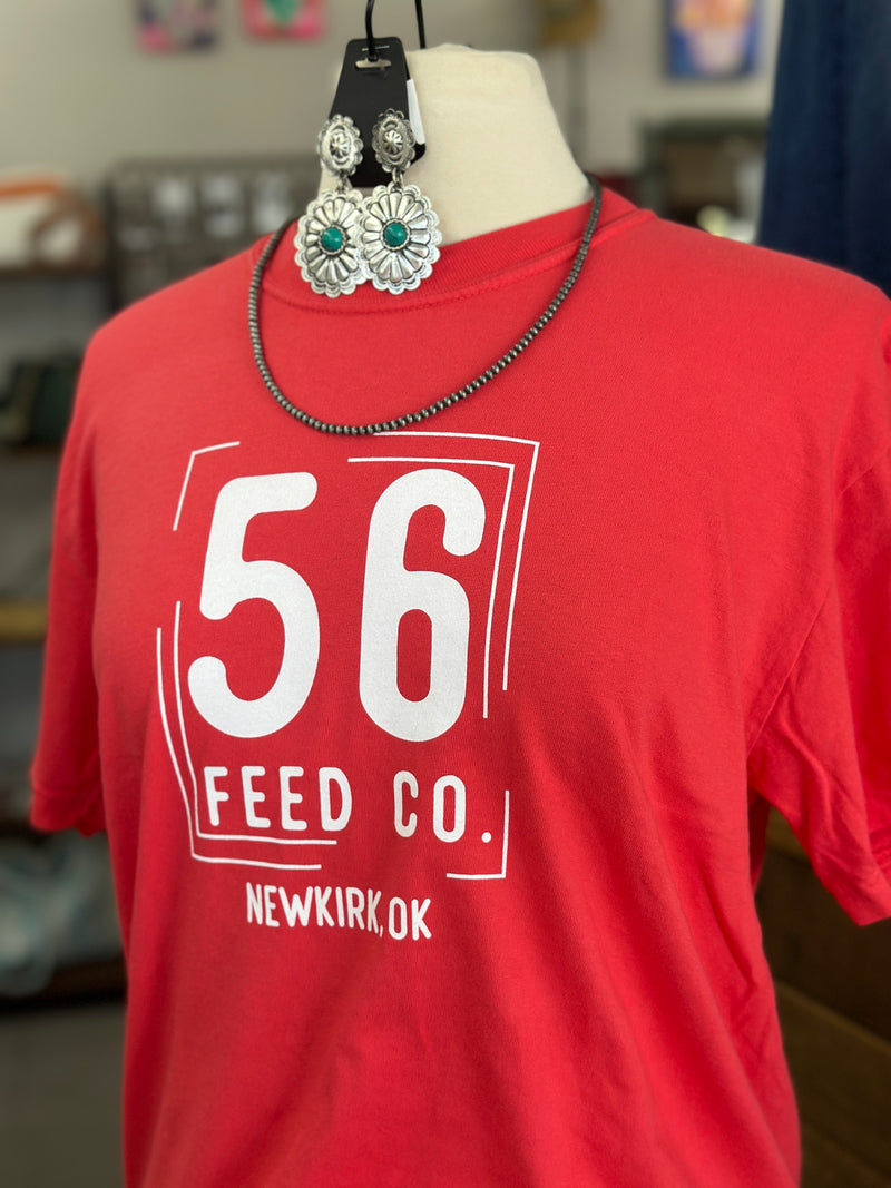 56 Feed Co | Paprika Comfort Colors Short Sleeve Tee [1717]