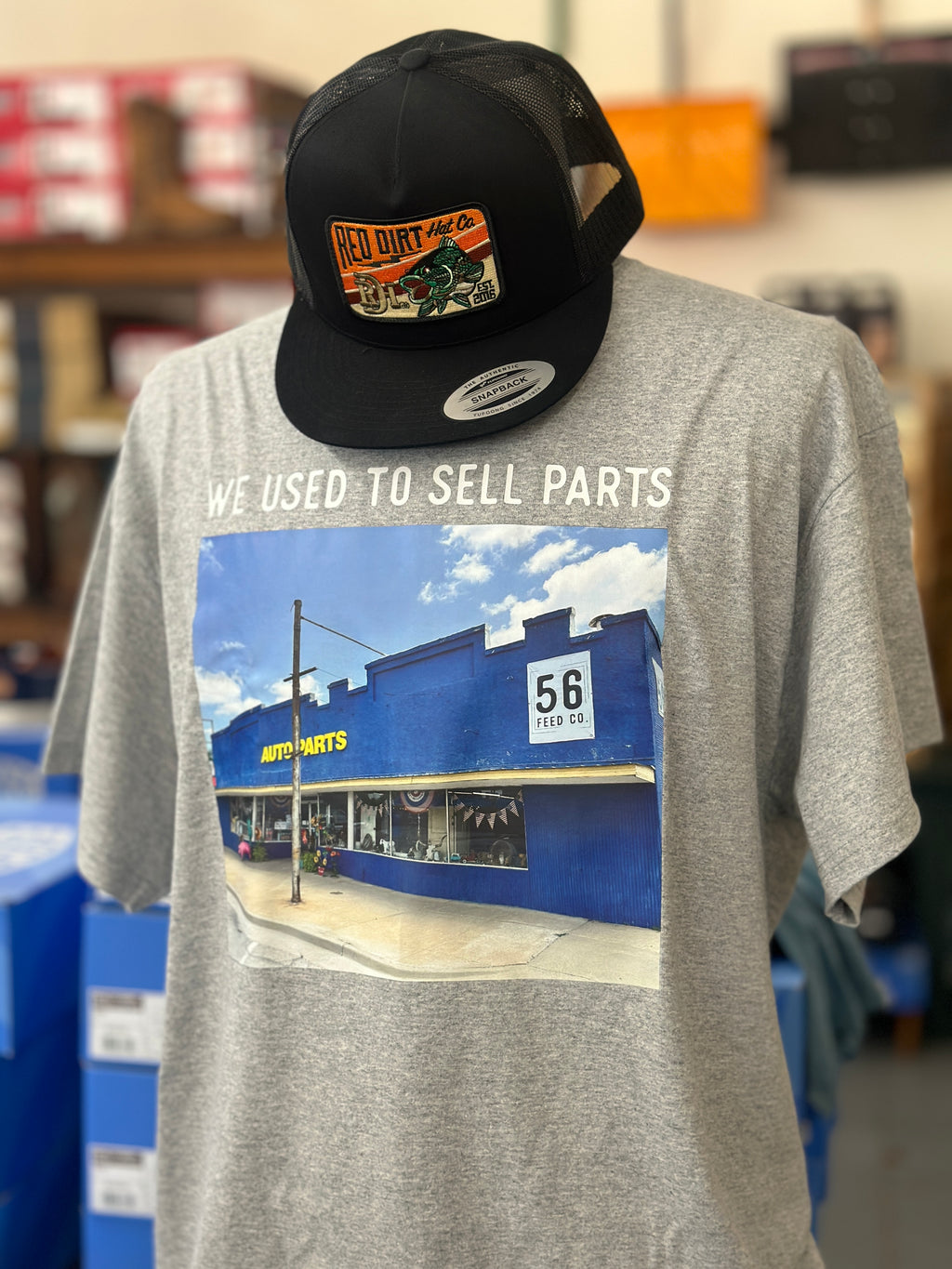 56 Feed Co | We Used to Sell Parts Crew Neck Tee