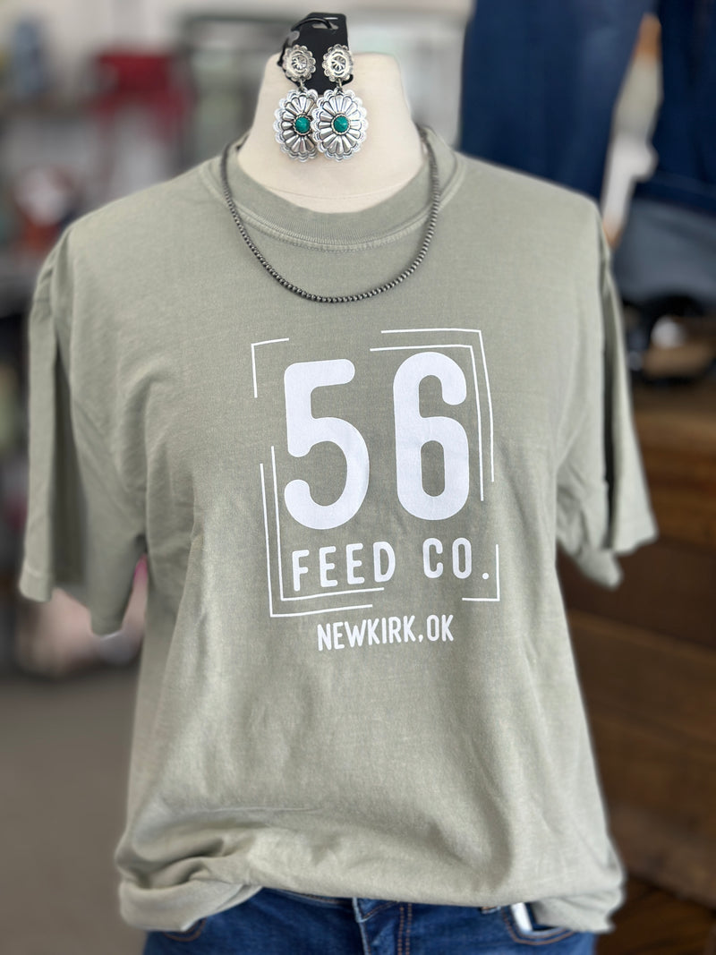 56 Feed Co | Sandstone Comfort Colors Short Sleeve Tee [1717]