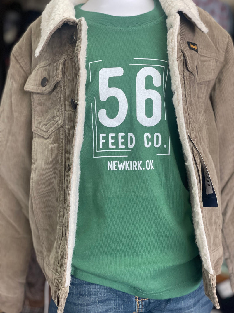 56 Feed Co | Youth Safari Washed Garment Dyed Tee [PC099Y]