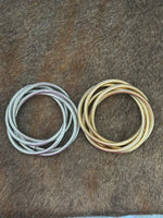 Bracelet | 5 Strand Guitar String Style Stretch Bracelet