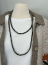 Necklace | 60 inches Navajo Pearl Bead [8 mm]