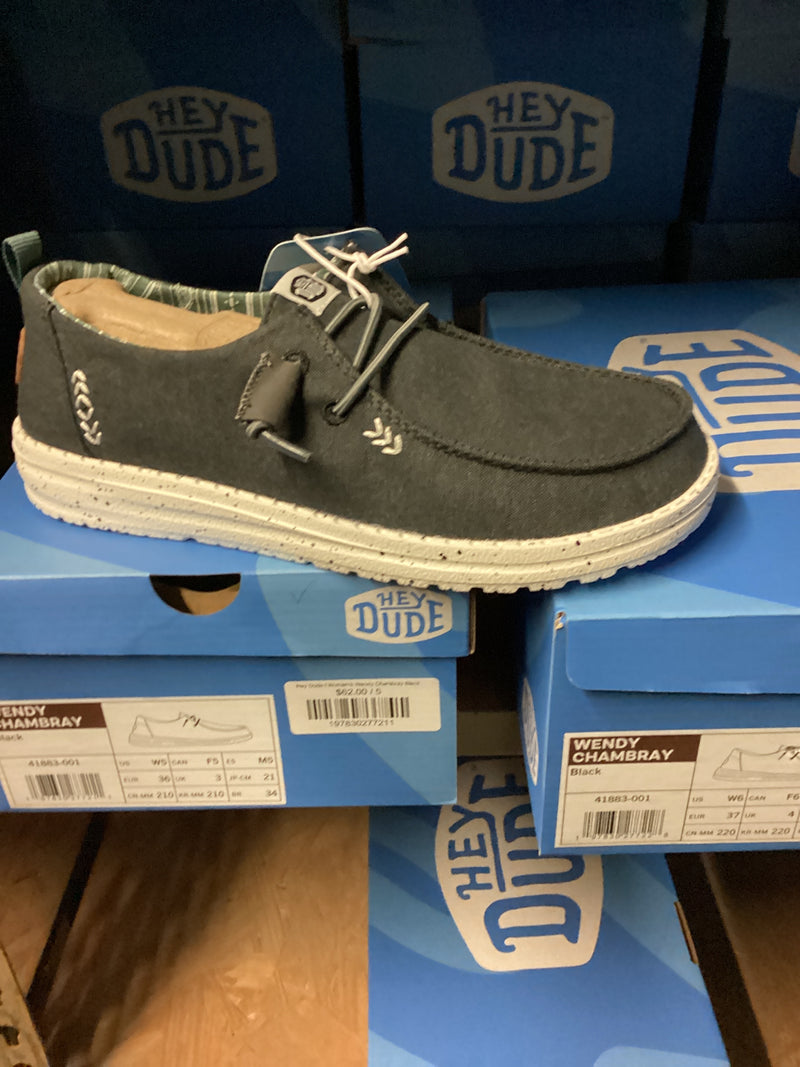 Hey Dude l Women's Wendy Chambray Black