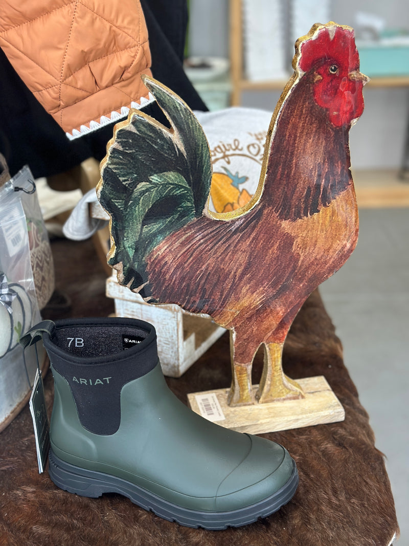 Ariat | Dark Olive Kelmarsh Shortie Rubber Boot