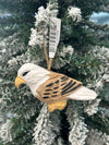 Bald Eagle Carved Ornament