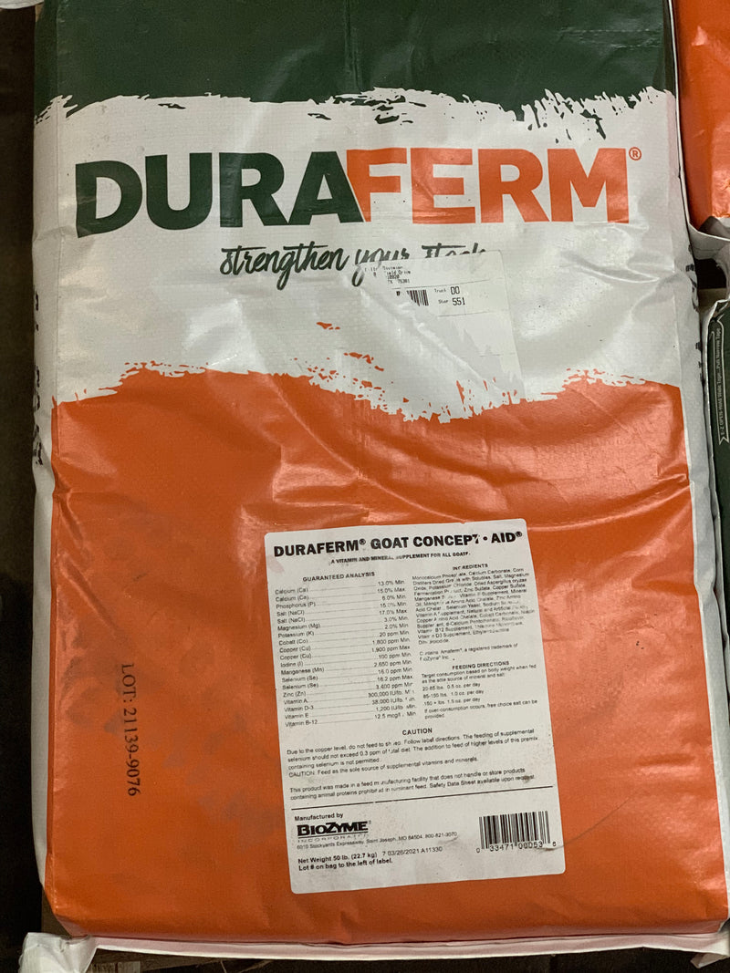 Biozyme l DURAFERM® GOAT CONCEPT•AID® - 50lb bag