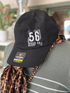56 Feed Co | Black with White Thread Richardson Relaxed Performance Lite Cap 220
