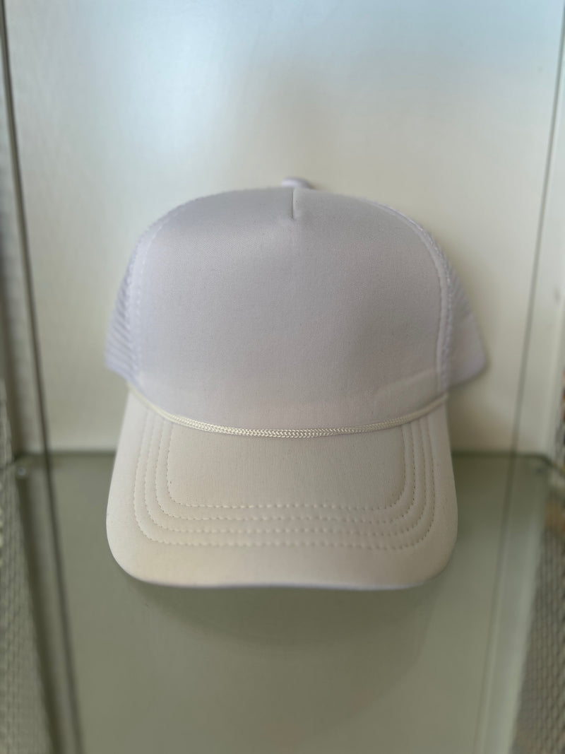 Trucker Hat | Foam Front + Mesh Back [Blank]