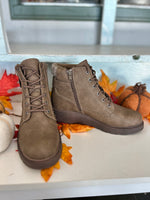 Blowfish | Kinsley Taupe Lace Up Bootie