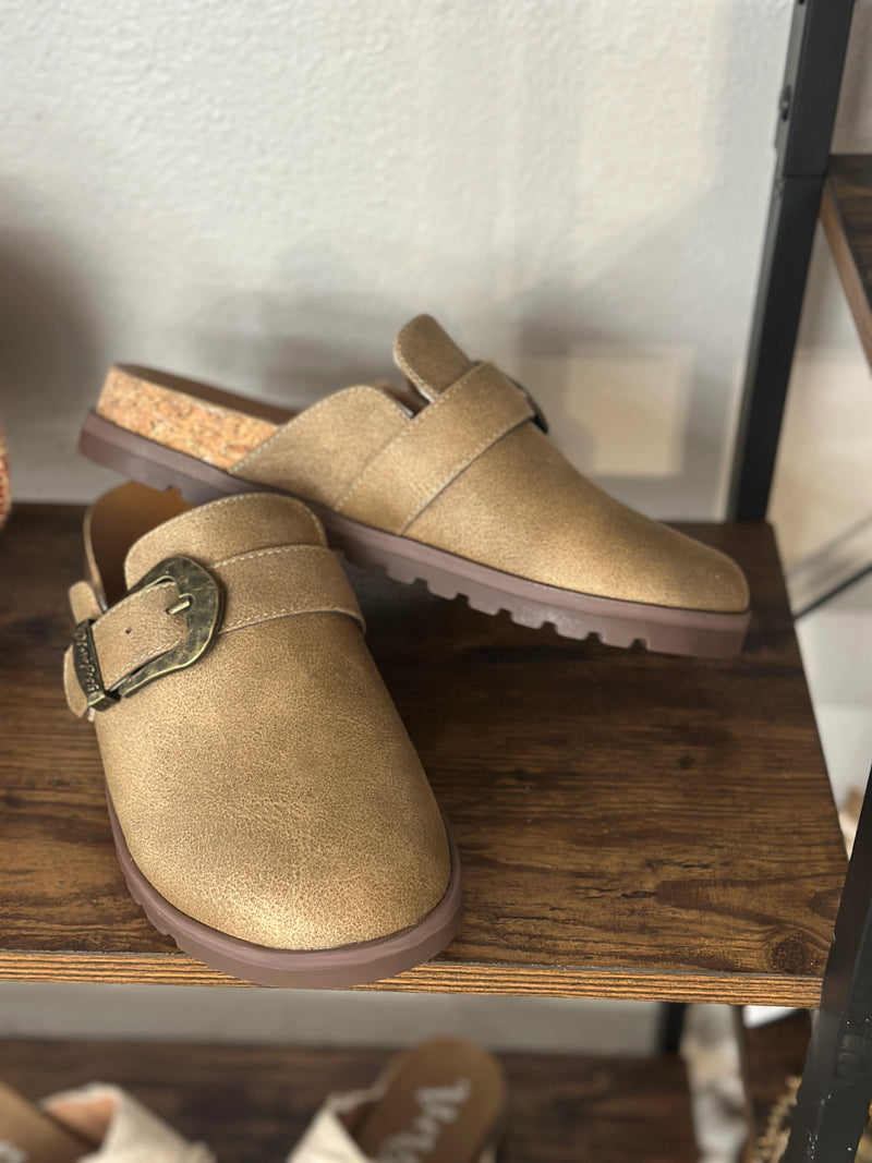 Blowfish | Sienna Tan Slip On Mule