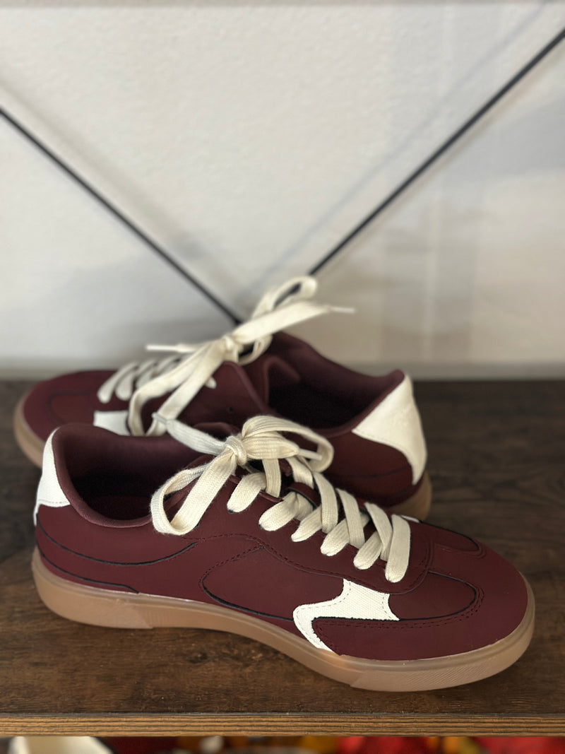 Blowfish | Tastic Carmine Red Lace Up Sneaker
