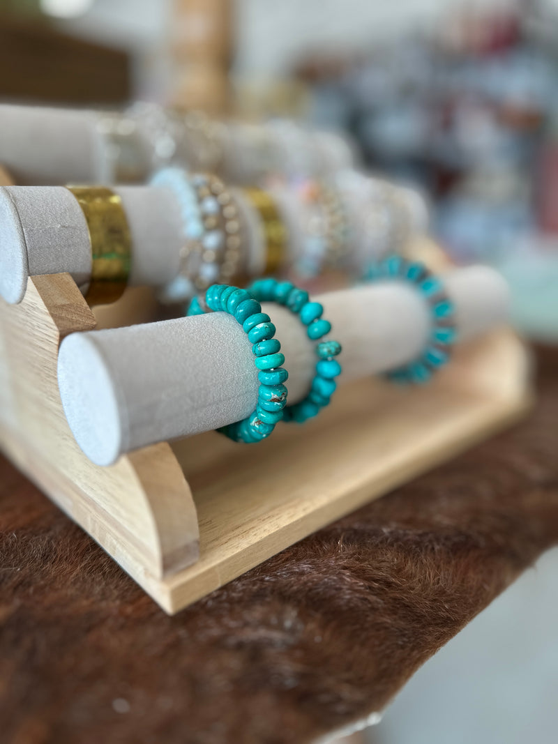Bracelet | Western Turquoise Bead Bracelet