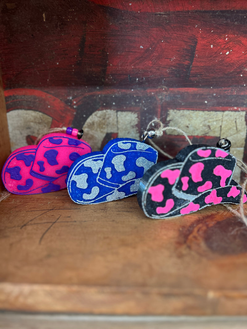 Car Freshener | Cowprint Cowgirl Hat