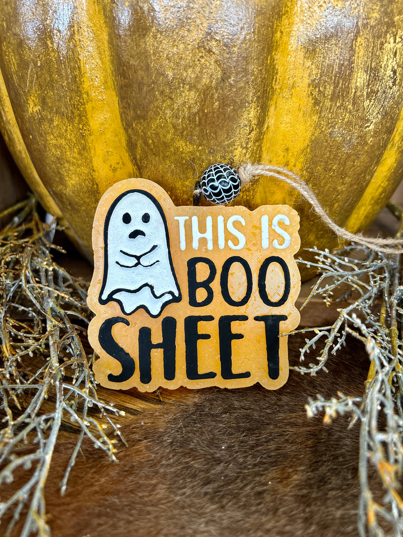 Car Freshener | This is Boo Sheet