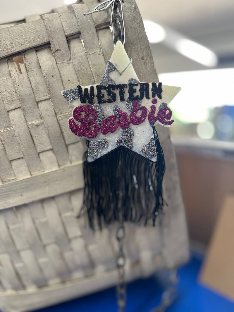 Car Freshener | Western Barbie with Fringe