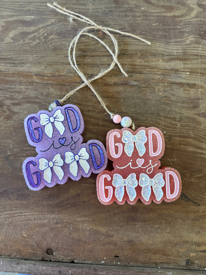 Car Freshener | 'God is Good'