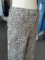 Cello Jeans | Leopard Super High Rise Dad Jean [AM19758RS-LPDW]