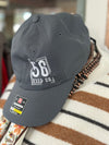 56 Feed Co | Charcoal with White Thread Richardson Relaxed Performance Lite Cap 220