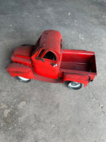 Red Truck Metal Art