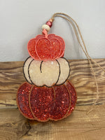 Car Freshener | Stacked Pumpkins