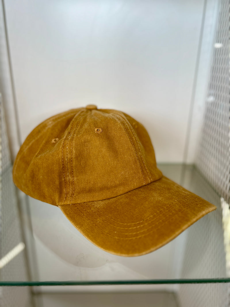 Hat | Vintage Washed Baseball Cap [Blank]