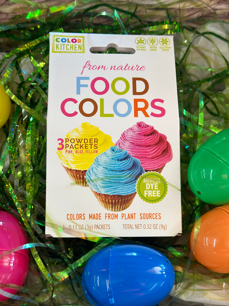 Color Kitchen | Natural 3 Pack Multi Food Colors [Artificial Dye Free]