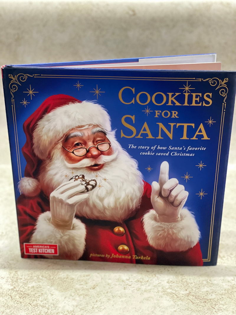 Cookies for Santa Hardcover Book