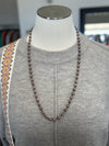 Necklace | Navajo Pearl Bead Necklace [34 inches]