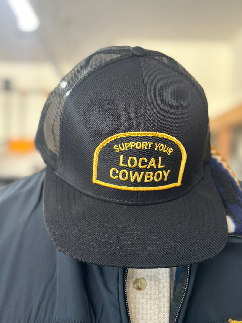 Cowboy Cool | Support Your Local Cowboy Trucker Hat [One Size]