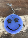 Car Freshener l Dog Paws Happy Face