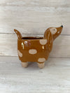 Dog on Legs Ceramic Planter [Small]