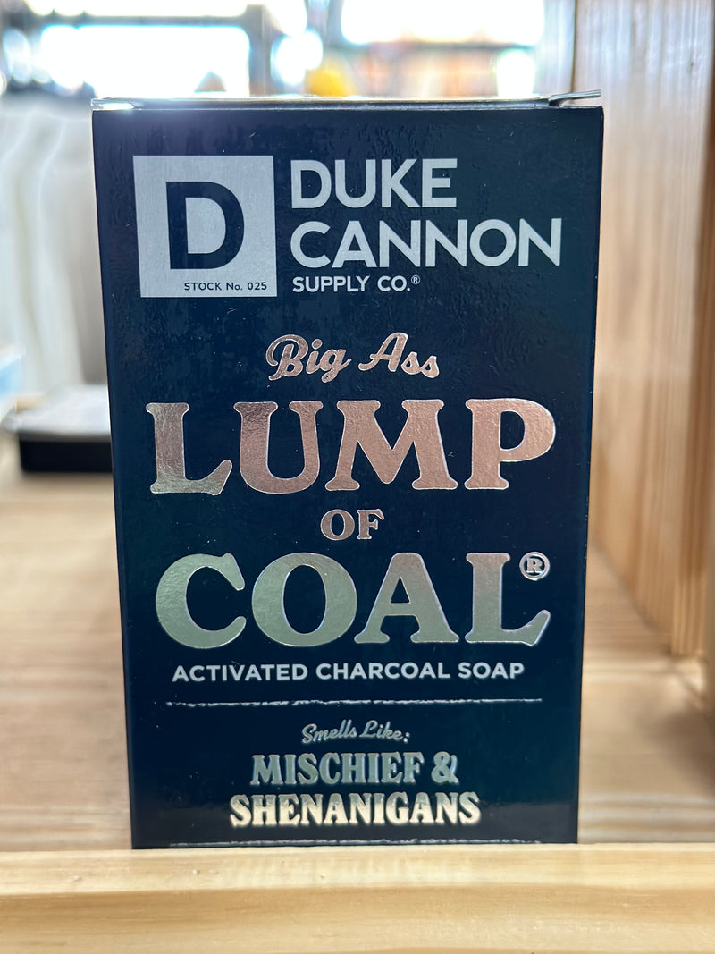 Duke Cannon l Big Ass Lump of Coal Soap