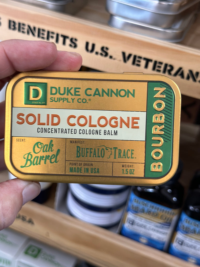 Duke Cannon l Solid Cologne Bourbon