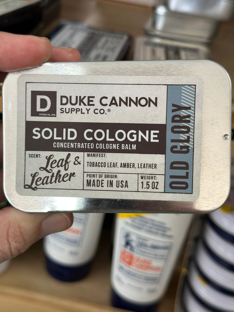 Duke Cannon l Solid Cologne Old Glory