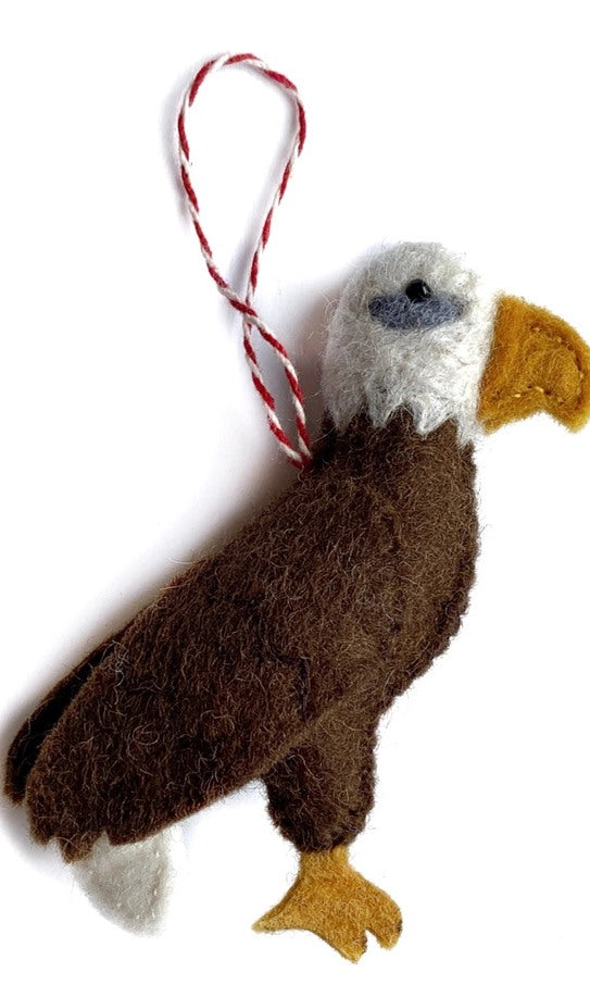 Ornaments 4 Orphans | Eagle Felt Wool Ornament