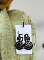 Earring | Western Concho Circle Flower Gemstone Earring