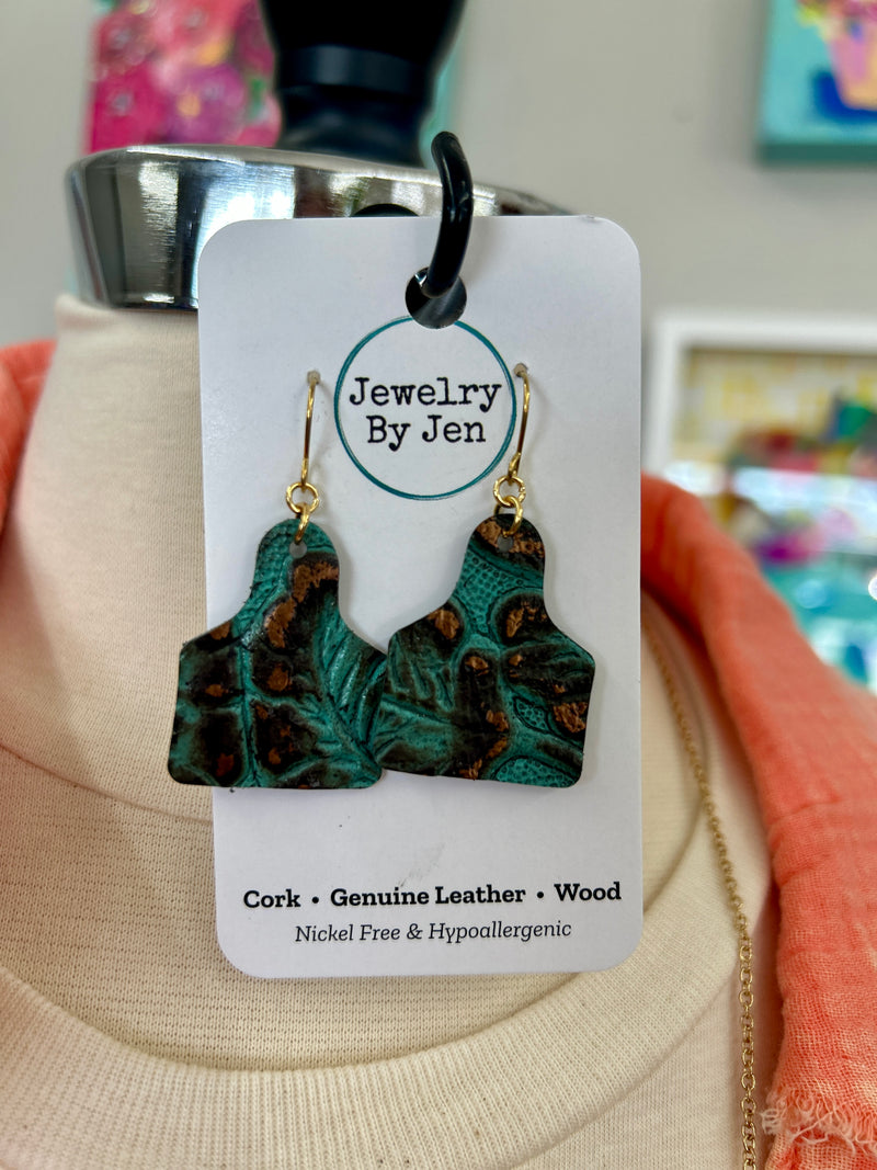 Earring | Small Cow Tag