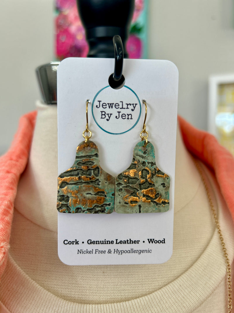 Earring | Small Cow Tag