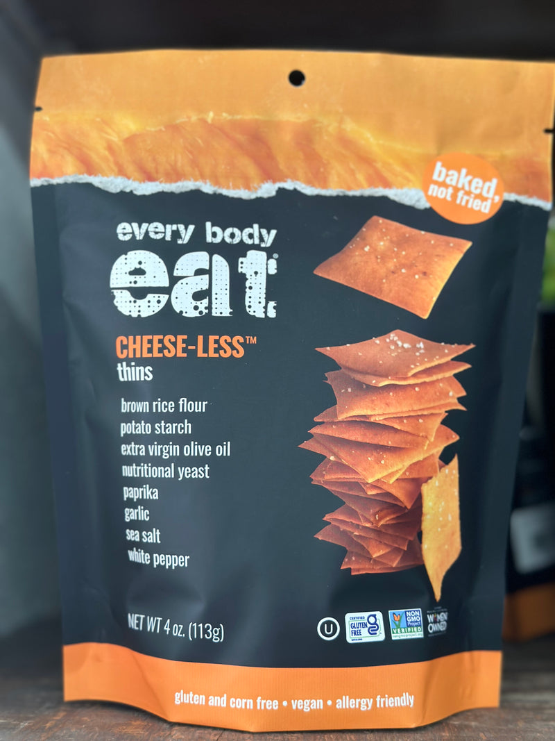 Every Body Eat |  Cheese-Less Snack Thins [4 oz]