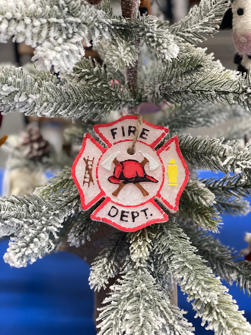 Car Freshener | Fire Badge