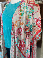 Stunning Flower Print Kimono | One Size