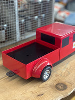 Little Buster Toys l Red 4 Door Dually Truck