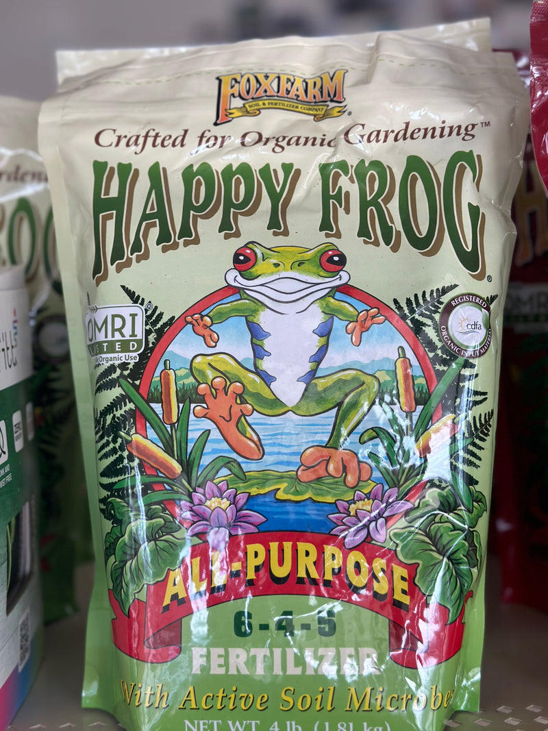 FoxFarm Happy Frog | All-Purpose 6-4-5 Fertilizer