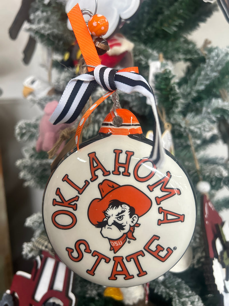 Glory Haus | Oklahoma State Puff Ornament