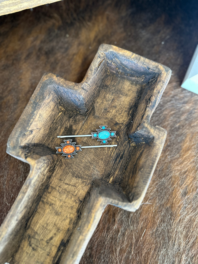 Hair Accessory | Western Style Aztec Hair Pin