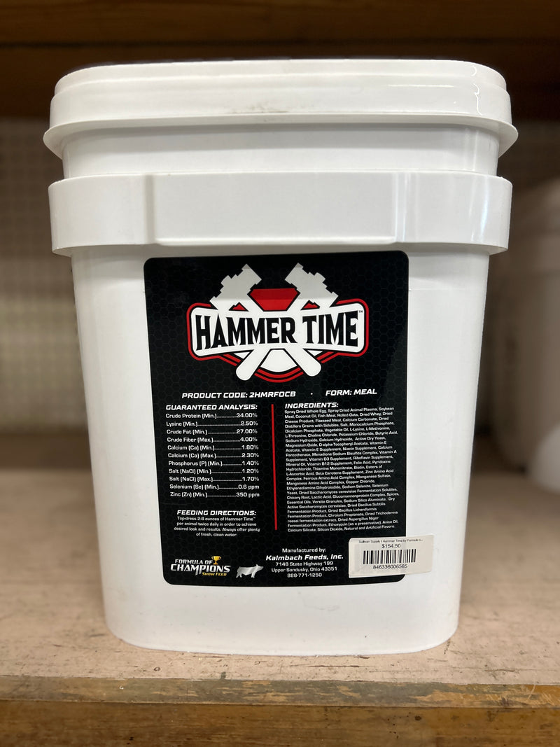 Sullivan Supply l Hammer Time by Formula of Champions 25lb