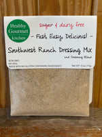 Healthy Gourmet Kitchen | Southwest Ranch Dressing Mix and Seasoning Blend [.6 oz]