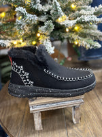 Hey Dude l Women's Denny Faux Shearling Black
