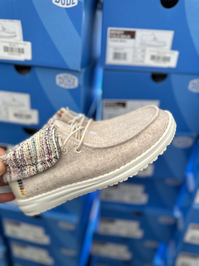 Hey Dude l Women's Wendy Fold Baja Cream Multi